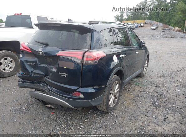 2T3DFREV1HW549982 2017 TOYOTA RAV4 Dark Blue Tył prawy