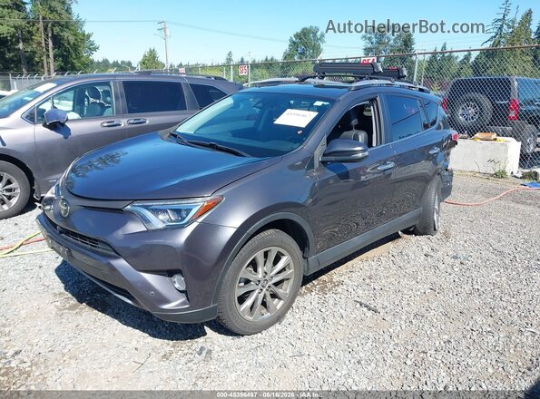 2T3DFREV1HW562957 2017 TOYOTA RAV4 Gray Передня ліва чверть