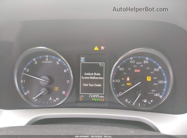 2T3DFREV1HW562957 2017 TOYOTA RAV4 Gray Вид задніх сидінь