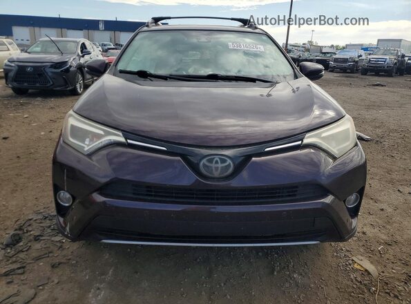 2T3DFREV3HW545187 2017 TOYOTA RAV4 Burgundy Widok z przodu