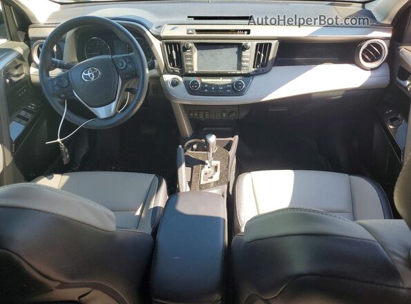 2T3DFREV3HW693517 2017 TOYOTA RAV4 Black Առջևի վահանակի տեսք