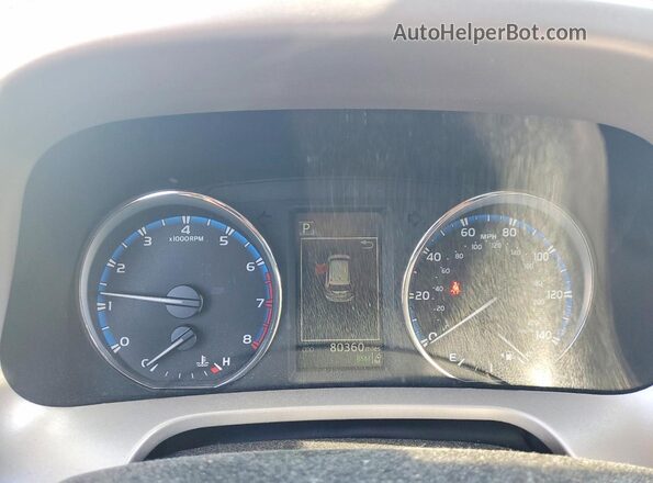 2T3DFREV3HW693517 2017 TOYOTA RAV4 Black Սարքավորումների վահանակի տեսք