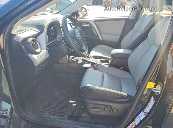 2T3DFREV3HW693517 2017 TOYOTA RAV4 Black Սալոնի դիմացի տեսք