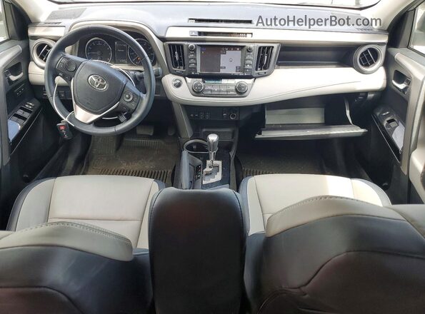 2T3DFREV3JW762387 2018 TOYOTA RAV4 Silver Dashboard view