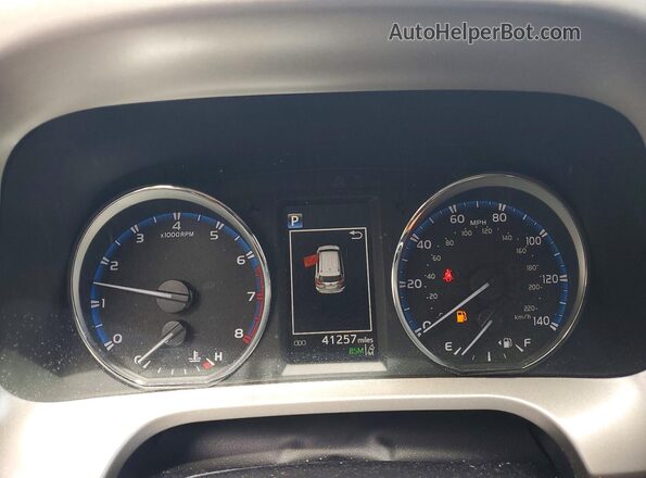 2T3DFREV3JW762387 2018 TOYOTA RAV4 Silver Instrument cluster view