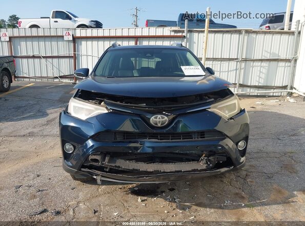 2T3DFREV4HW549944 2017 TOYOTA RAV4 Green Вид щитка приладів