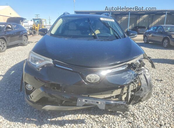 2T3DFREV4JW717426 2018 TOYOTA RAV4 Black Front view