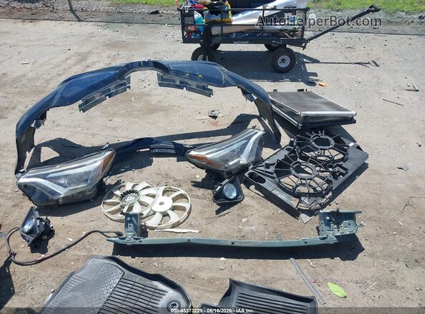 2T3DFREV4JW788304 2018 TOYOTA RAV4 Blue Սարքավորումների վահանակի տեսք