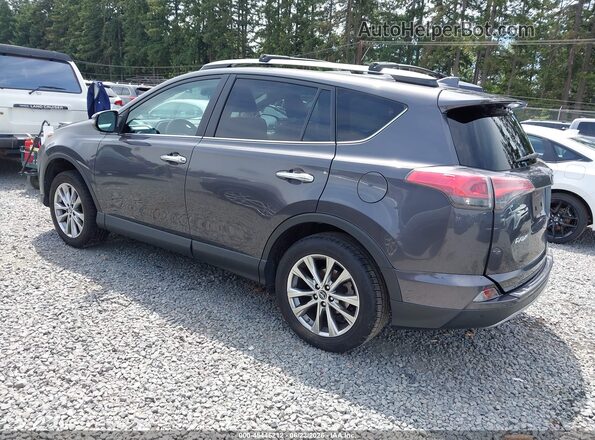 2T3DFREV5HW602232 2017 TOYOTA RAV4 Gray Trasero izquierdo