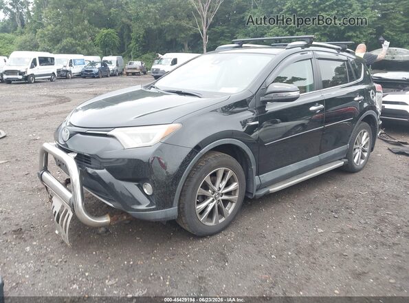 2T3DFREV5HW629639 2017 TOYOTA RAV4 Black Առջևի ձախ երեք քառորդ տեսարան