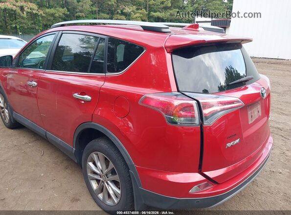 2T3DFREV6HW655912 2017 TOYOTA RAV4 Red Задня ліва чверть