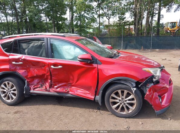2T3DFREV6HW655912 2017 TOYOTA RAV4 Red Вид спереду