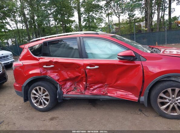 2T3DFREV6HW655912 2017 TOYOTA RAV4 Red Вид задньої частини салону