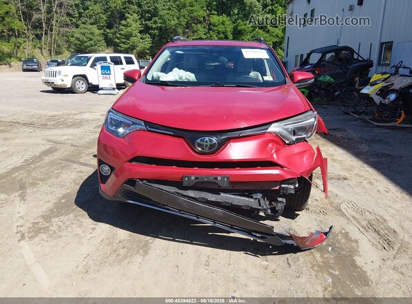 2T3DFREV6HW666036 2017 TOYOTA RAV4 Red Սարքավորումների վահանակի տեսք
