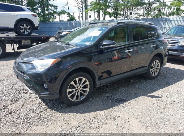 2T3DFREV7GW501207 2016 TOYOTA RAV4 Black Vista tres cuartos delantera izquierda