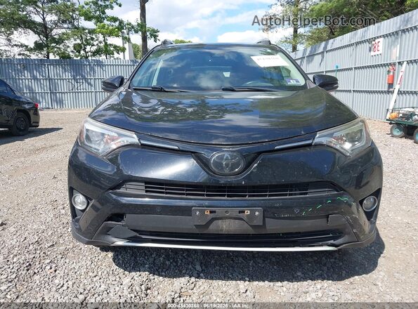 2T3DFREV7GW501207 2016 TOYOTA RAV4 Black Vista del cuadro de instrumentos