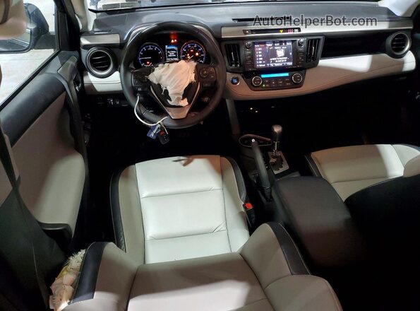 2T3DFREV7HW637371 2017 TOYOTA RAV4 Charcoal Առջևի վահանակի տեսք