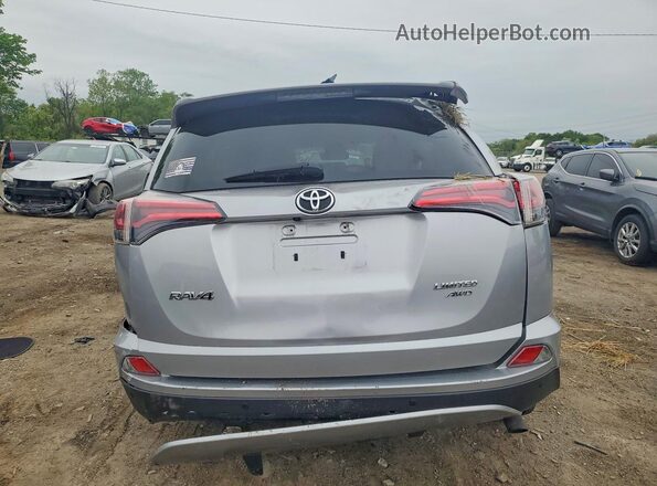 2T3DFREV7HW686599 2017 TOYOTA RAV4 Gray Вид ззаду