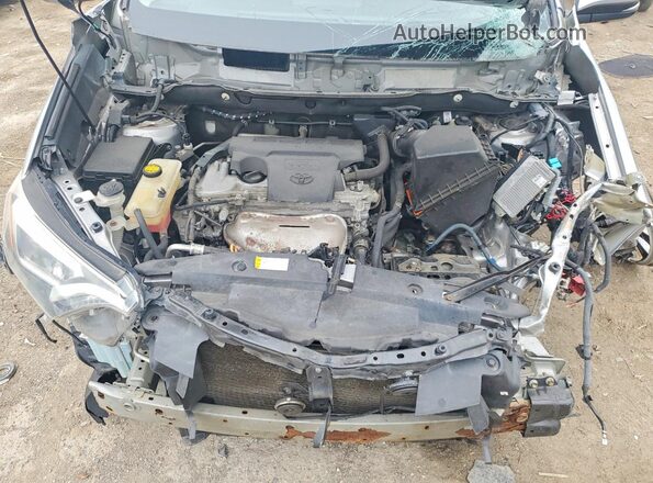 2T3DFREV7HW686599 2017 TOYOTA RAV4 Gray Вид підкапотного простору