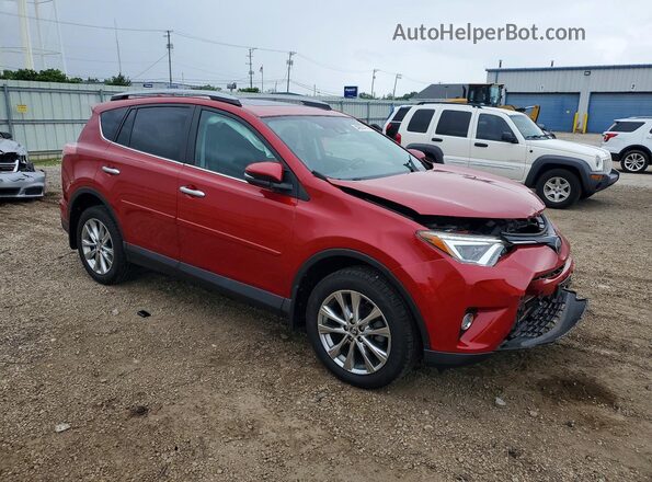 2T3DFREV8HW576841 2017 TOYOTA RAV4 Red Przód prawy