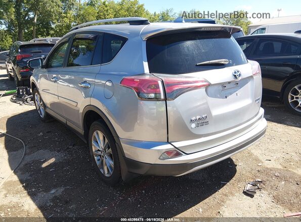 2T3DFREV8HW670010 2017 TOYOTA RAV4 Серебряный Задняя левая четверть