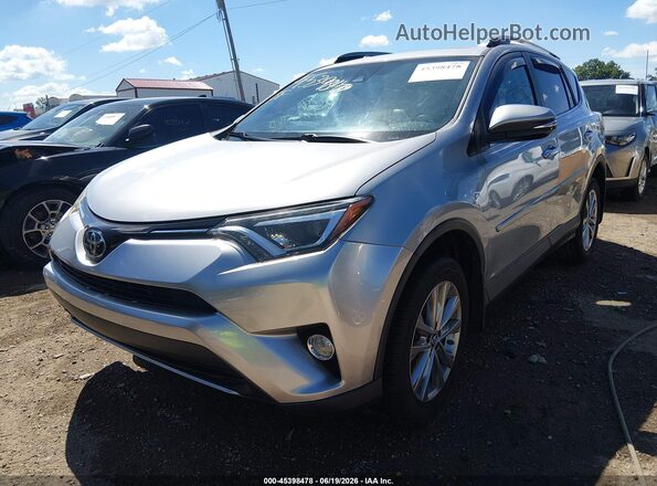 2T3DFREV8HW670010 2017 TOYOTA RAV4 Серебряный Передняя левая четверть