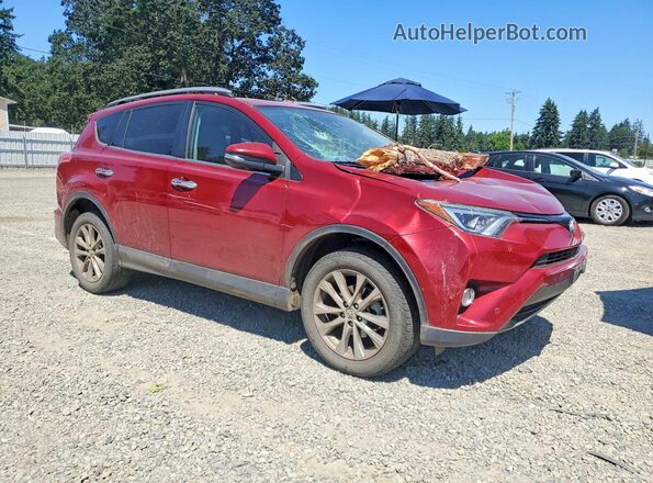2T3DFREV8JW830585 2018 TOYOTA RAV4 Red Przód prawy