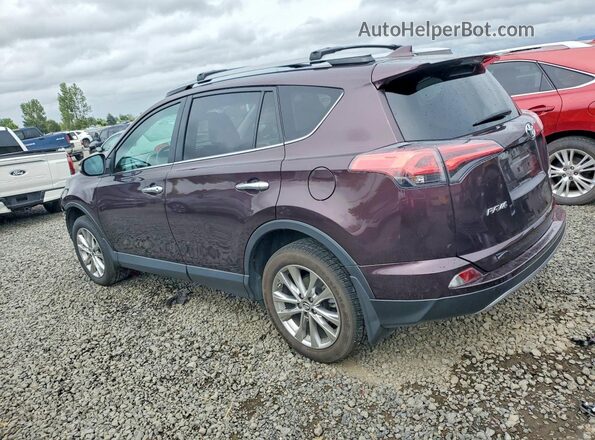 2T3DFREV9JW752799 2018 TOYOTA RAV4 Maroon Tył lewy