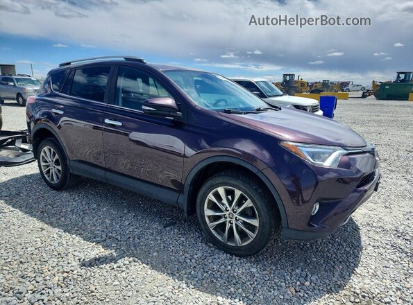 2T3DFREV9JW795197 2018 TOYOTA RAV4 Purple 