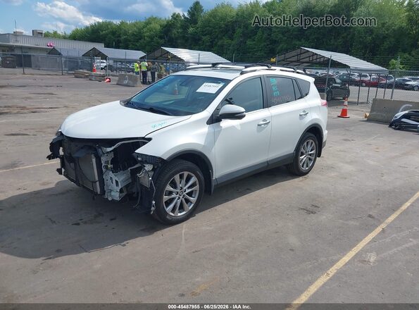 2T3DFREVXGW428494 2016 TOYOTA RAV4 White Vista tres cuartos delantera izquierda