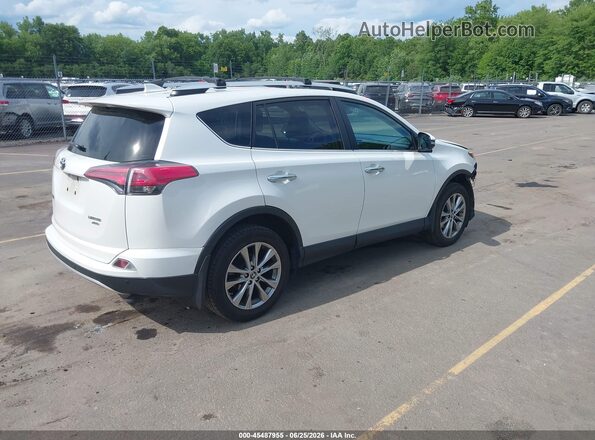 2T3DFREVXGW428494 2016 TOYOTA RAV4 White Trasero derecho