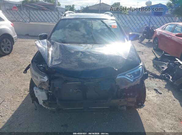2T3DFREVXGW478019 2016 TOYOTA RAV4 Black Вид панелі приладів