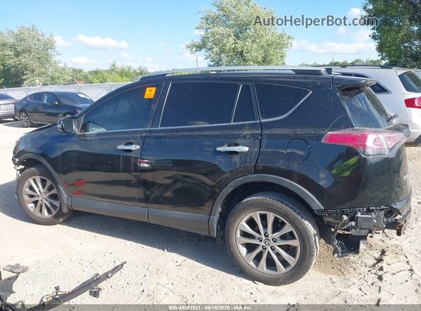 2T3DFREVXGW478019 2016 TOYOTA RAV4 Black Вид задньої частини салону