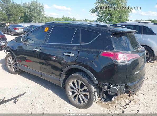 2T3DFREVXGW478019 2016 TOYOTA RAV4 Black Задня ліва чверть