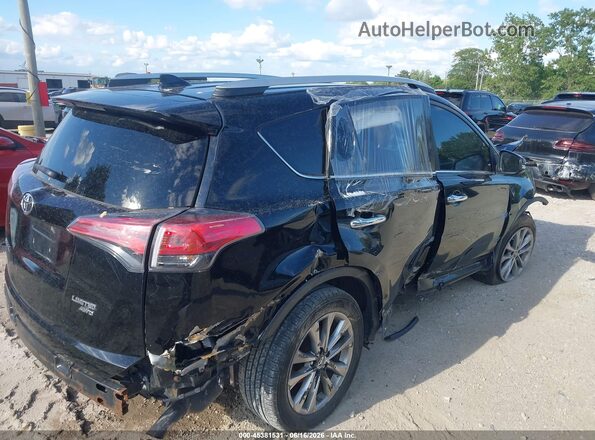 2T3DFREVXGW478019 2016 TOYOTA RAV4 Black Задня права чверть