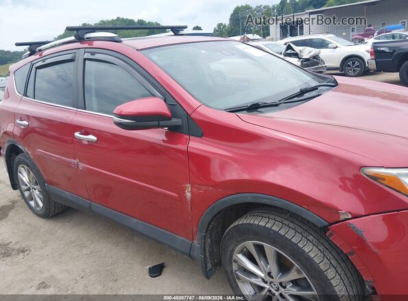 2T3DFREVXGW501444 2016 TOYOTA RAV4 Red Widok z przodu
