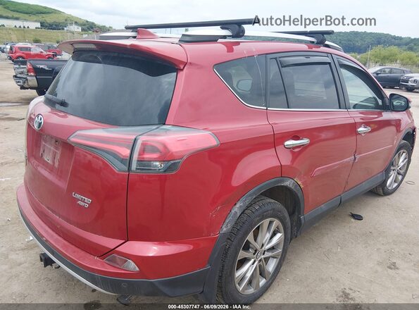2T3DFREVXGW501444 2016 TOYOTA RAV4 Red Tył prawy