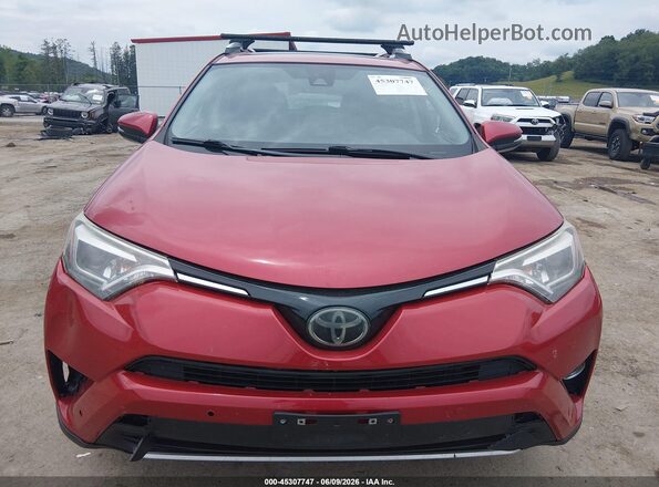2T3DFREVXGW501444 2016 TOYOTA RAV4 Red Widok zestawu wskaźników