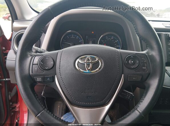 2T3DFREVXGW501444 2016 TOYOTA RAV4 Red 
