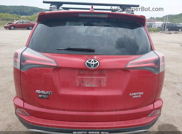 2T3DFREVXGW501444 2016 TOYOTA RAV4 Red 