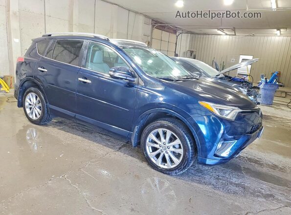 2T3DFREVXHW607703 2017 TOYOTA RAV4 Blue 