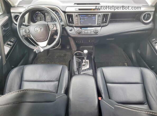 2T3DFREVXHW656643 2017 TOYOTA RAV4 Gray Dashboard view