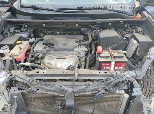 2T3DFREVXHW656643 2017 TOYOTA RAV4 Gray Engine compartment view
