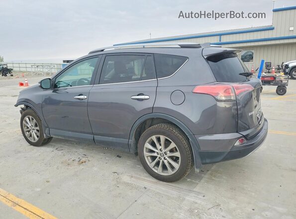 2T3DFREVXHW656643 2017 TOYOTA RAV4 Gray Rear left