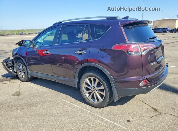 2T3DFREVXHW684183 2017 TOYOTA RAV4 Burgundy Rear left