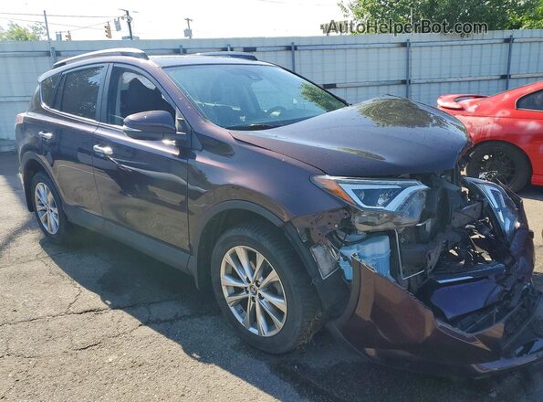 2T3DFREVXHW684183 2017 TOYOTA RAV4 Burgundy Front right