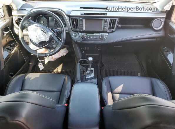 2T3DFREVXHW684183 2017 TOYOTA RAV4 Burgundy Dashboard view