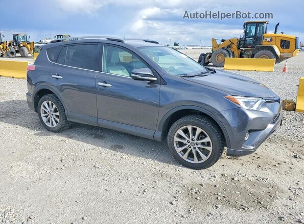 2T3DFREVXJW845685 2018 TOYOTA RAV4 Серый Передняя правая четверть
