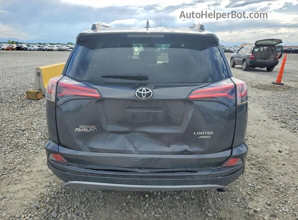 2T3DFREVXJW845685 2018 TOYOTA RAV4 Серый Вид сзади