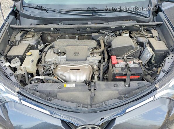 2T3DFREVXJW845685 2018 TOYOTA RAV4 Серый Вид подкапотного пространства